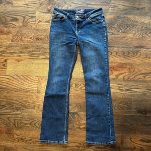 Wrangler Boot Cut Blue Jeans